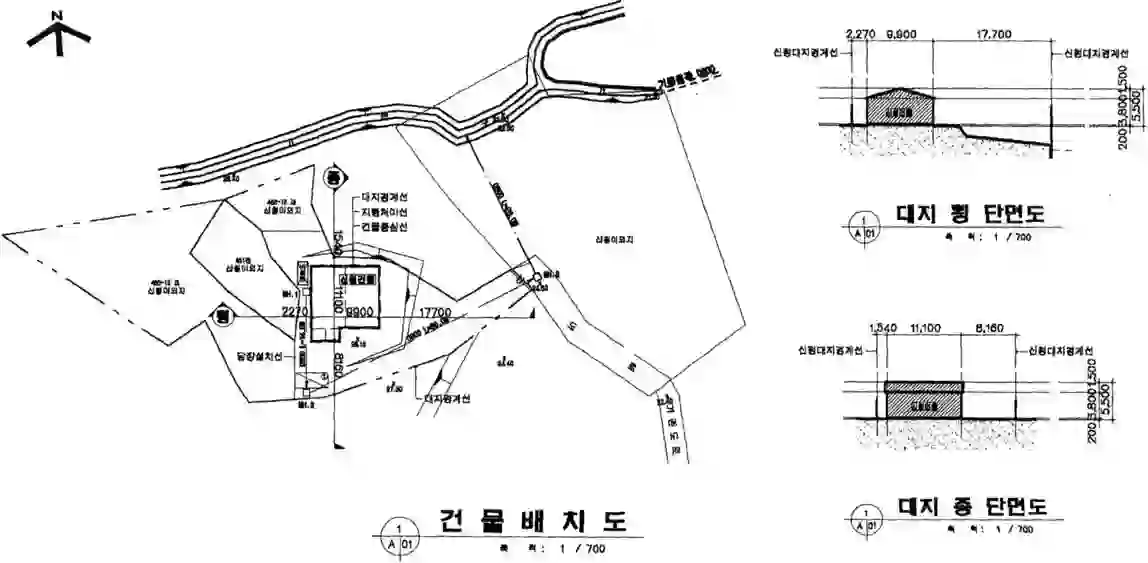 율곡리 463-12 배치도 이미지
